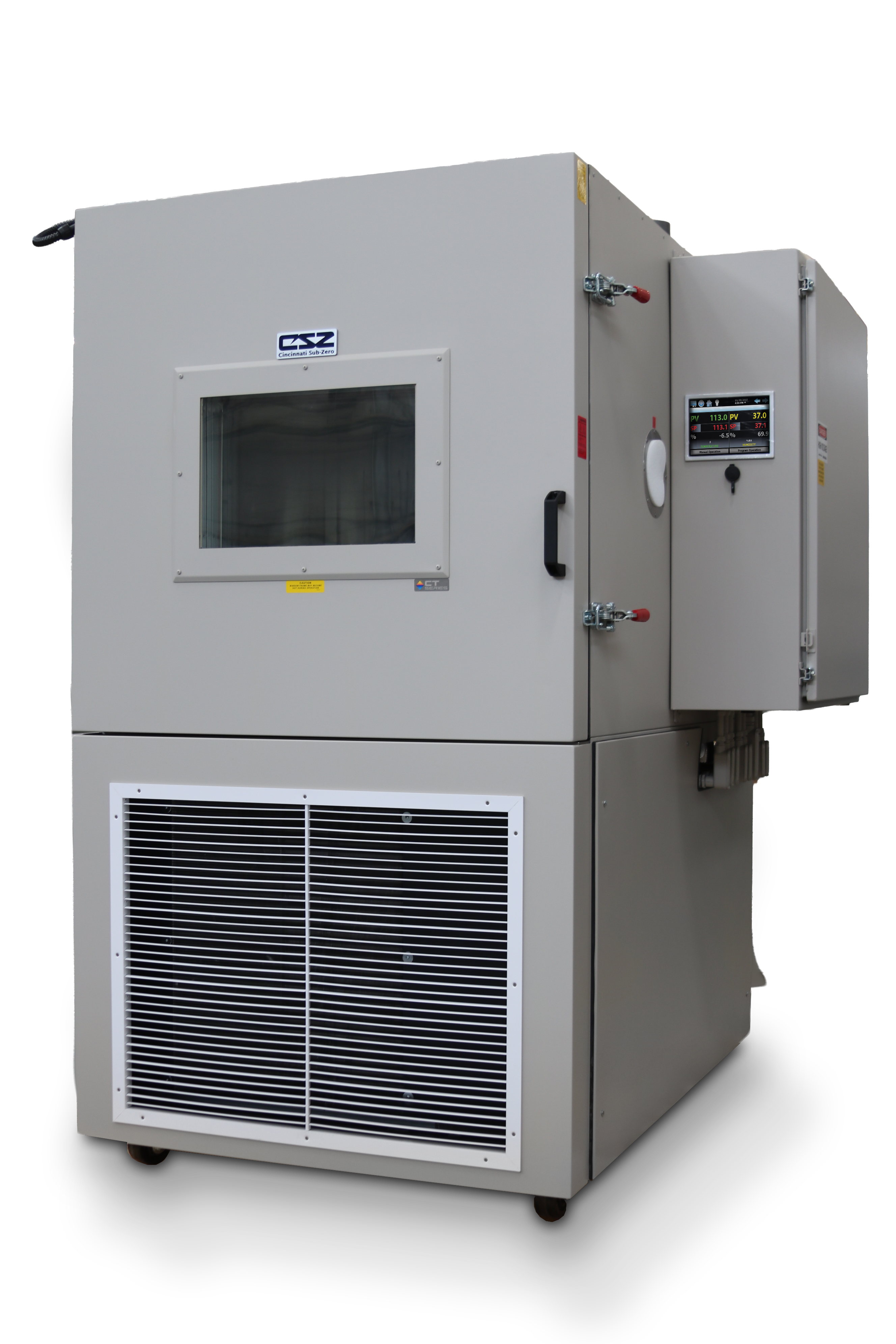 Explosion-resistant environmental test chamber for fuel valve testing