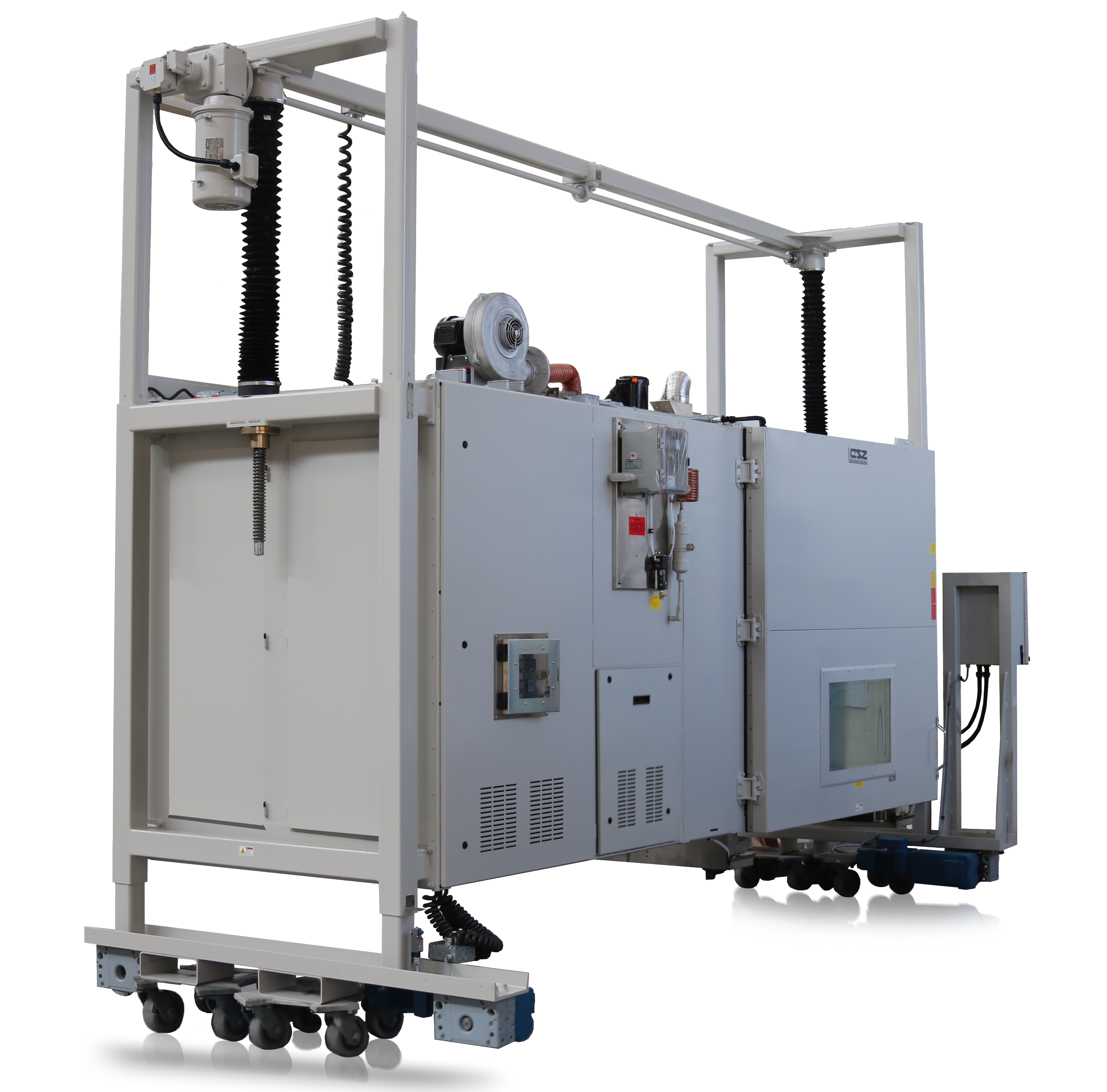 Custom EUCAR Level 5 lithium-ion battery vibration temperature humidity test chamber with gas monitoring system