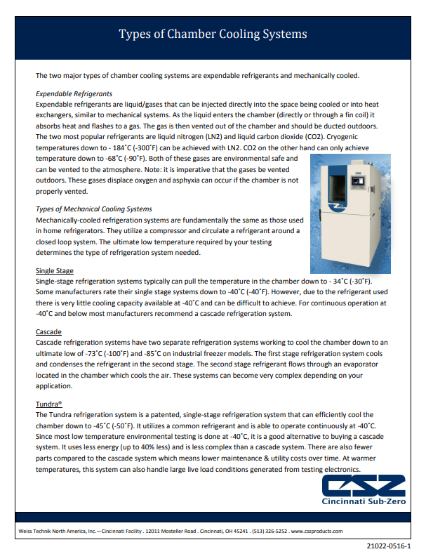 Environmental Testing Terminology for Test Chambers thumbnail Environmental Testing Terminology for Test Chambers thumbnail